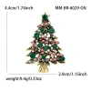 New European and American style Christmas tree brooch, alloy enamel fashionable accessory, oil-drip corsage, versatile wholesale Item Picture
